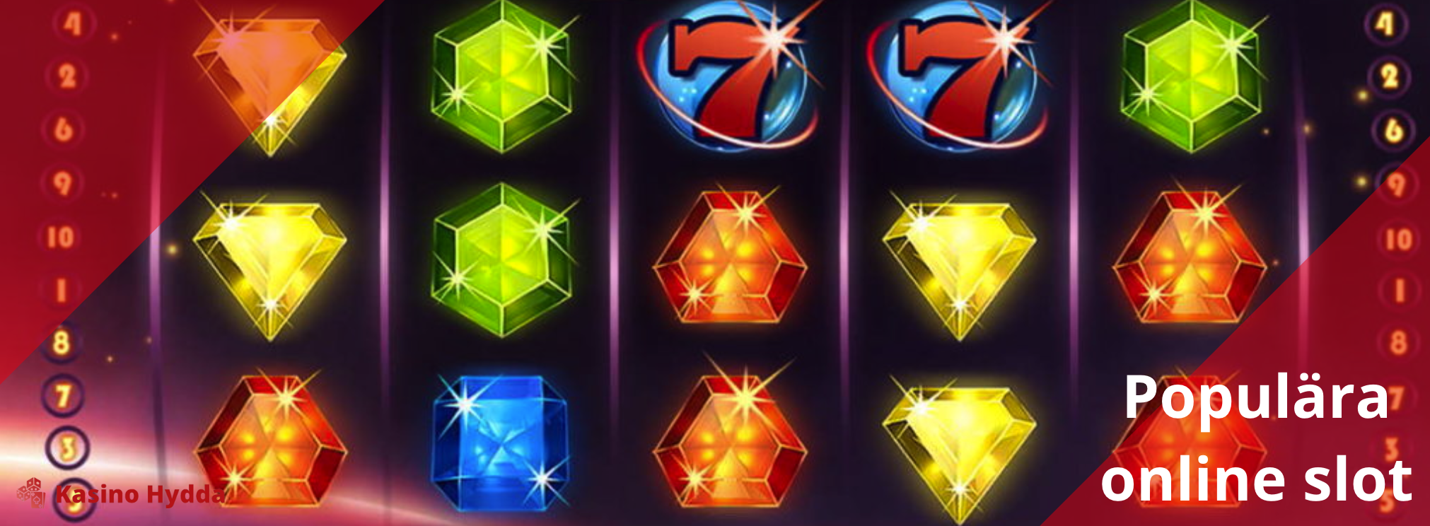 Populära online slots i Sverige